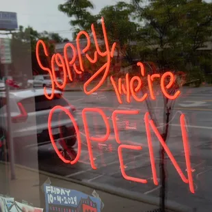 This sign always makes me smile.