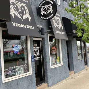 Outside of restaurant