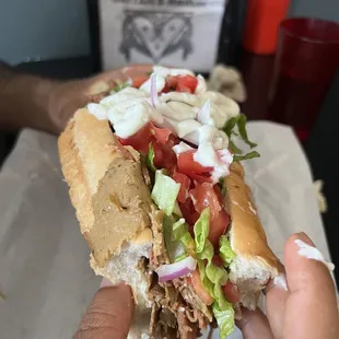 Thicc daddy meat sandwich