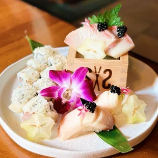 The Trinity - Hamachi (Magical Dining menu)