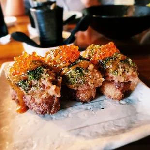 Crispy Tuna Rice Stack