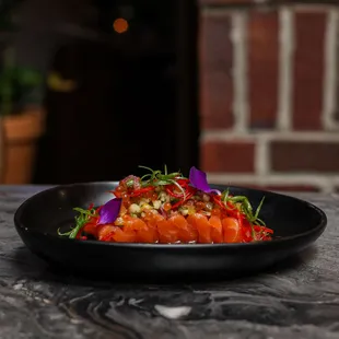 Salmon Crudo