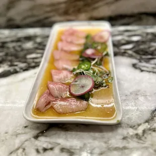 Yellowtail Carpaccio