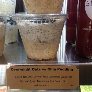 Almond Butter Overnight Oats