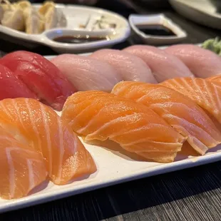 food, sushi, sushi and sashimi, sashimi