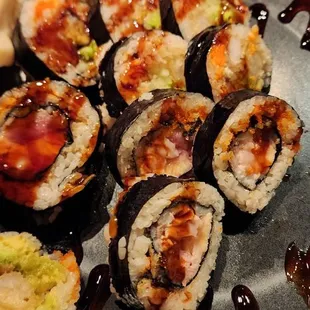 Godzilla add tsunami roll