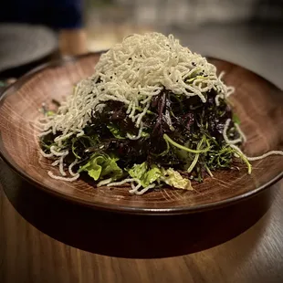 Mustard greens &amp; cabbage