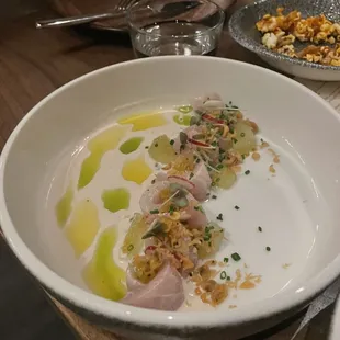 Hamachi Crudo