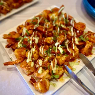 Samurai Shrimp  For your next special event. We have catering service available.