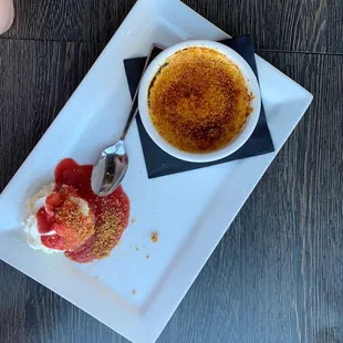 Creme brûlée or whatever it's called