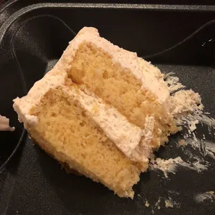 Peaches and cream cake