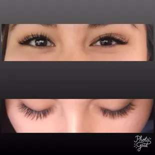 My eyelash extensions