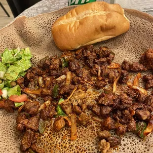 #6, spicy delicious lamb.