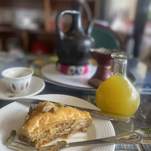 Baklava, honey wine, &amp; Habesha coffee