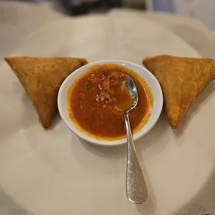 beef samosas