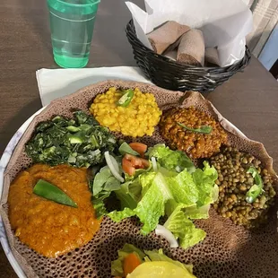 Vegetarian and Vegan Combo ($13.99)