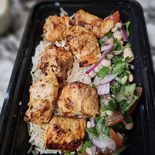 Chicken kabobs