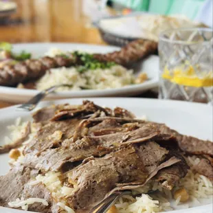 steak, food
