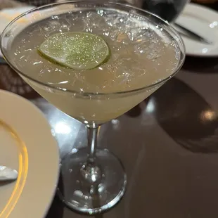 Lemon drop martini