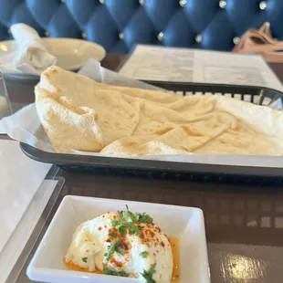 Hummus and pita