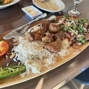 Beef shish