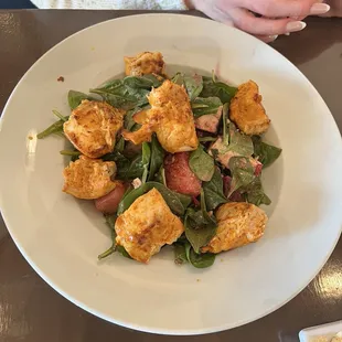 Chicken arugula salad