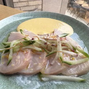 Hamachi Crudo