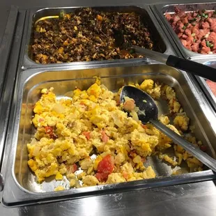 Bopis(Pork Lung stew),Egg omelette