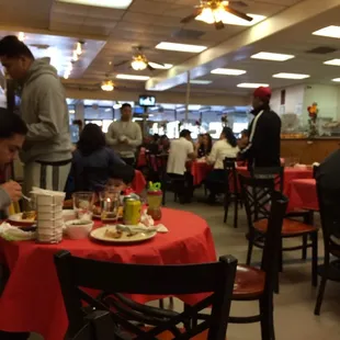 Crowd is thinning out