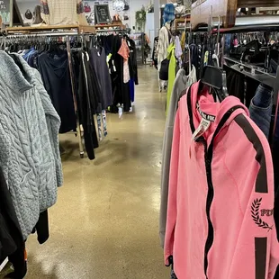 Lots of nice clothes!