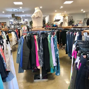 Lots of women's clothing