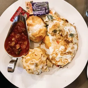 Cajun Creole Omelet