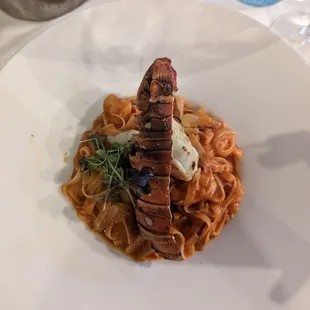 Lobster pasta