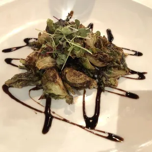 Brussel sprouts appetizer