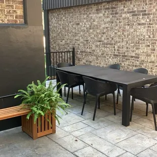 View of another area of the patio