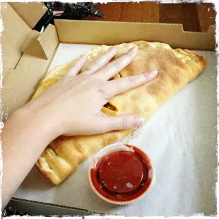 Large calzone