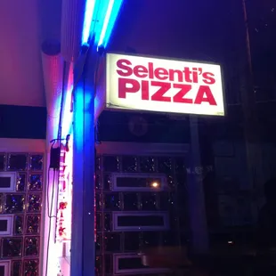 Warm pizza on a chilly night!