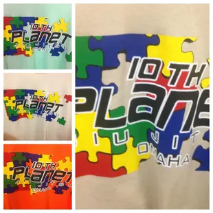 10th Planet Omaha Autism Awareness Kickball Tournament  shirt