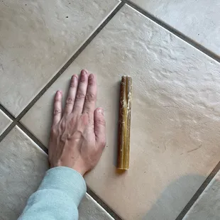 This is a "jumbo" bully stick that cost me $7.99 plus tax