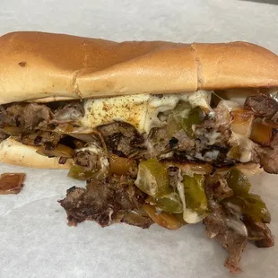 Steak and cheese.