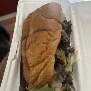 Philly cheesesteak