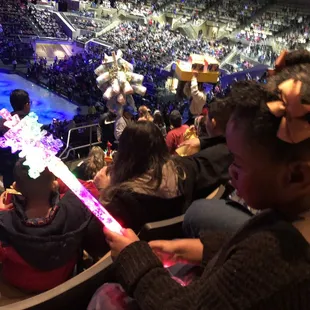 The nieces Frozen gear!