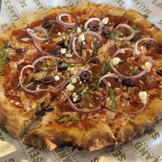 Pepperoni, Feta & Olive