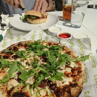 Chicken, Bacon, Jalapeño & Goat Cheese