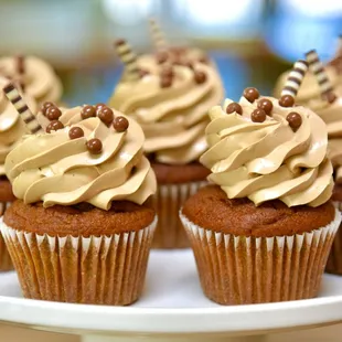 Pumpkin Spice Latte Cupcakes