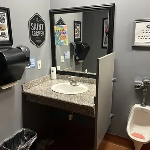 clean men's room