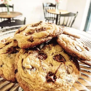 Homemade chocolate chip cookies....OMG! #ridiculouslygood