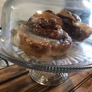 Fresh baked cinnamon rolls...amazing!