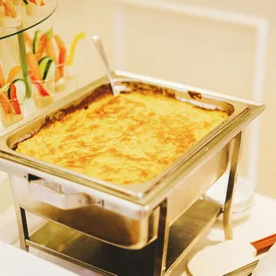 Our famous cheesy grits.