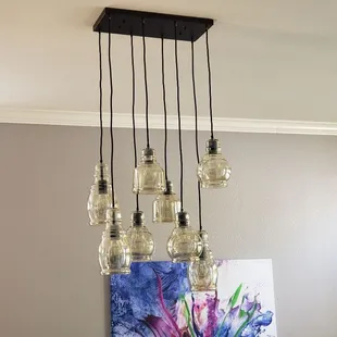 A new light and installed power